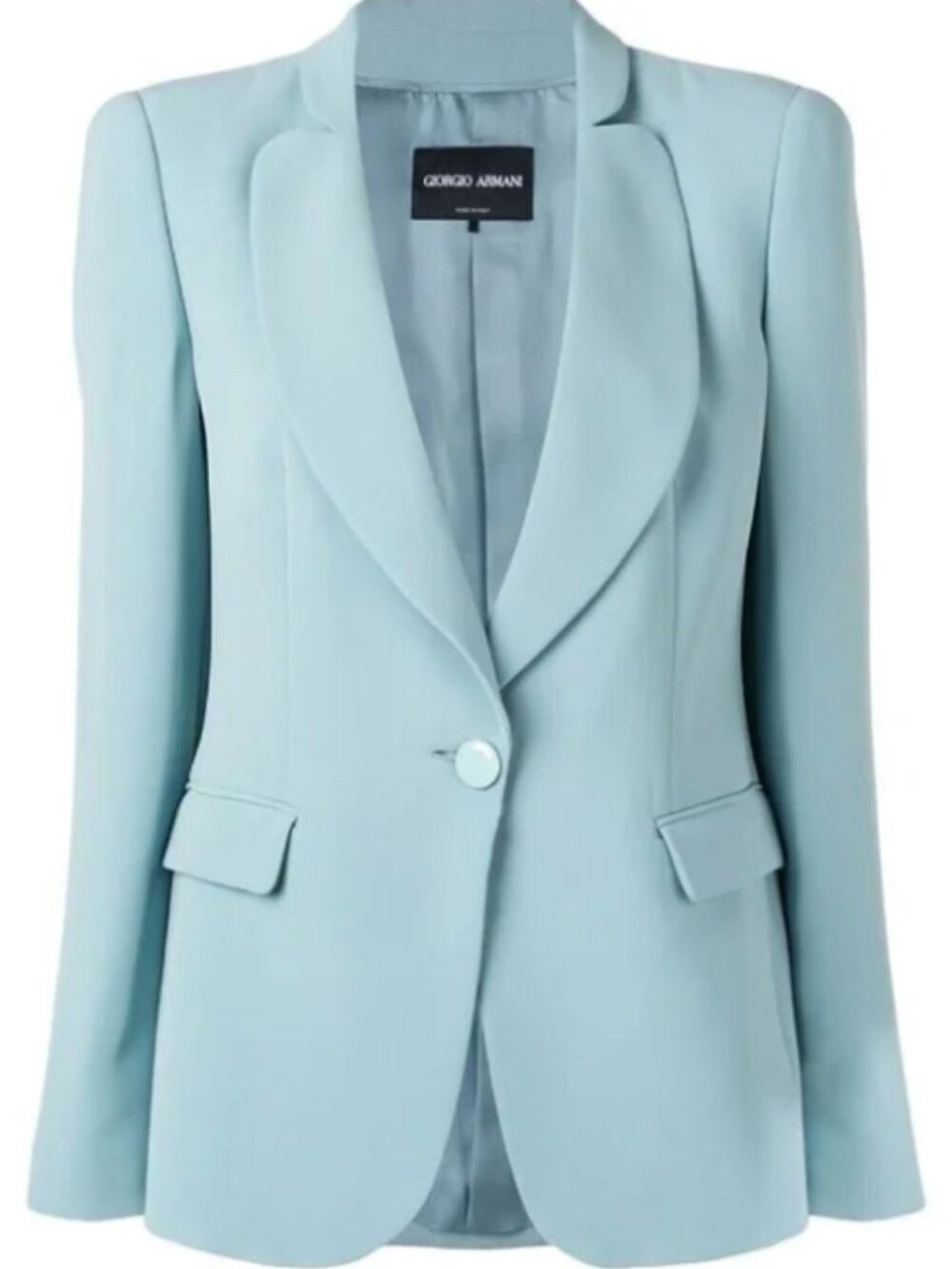 2019 Giorgio Armani Two-Piece Suit | Pale Icy Blue